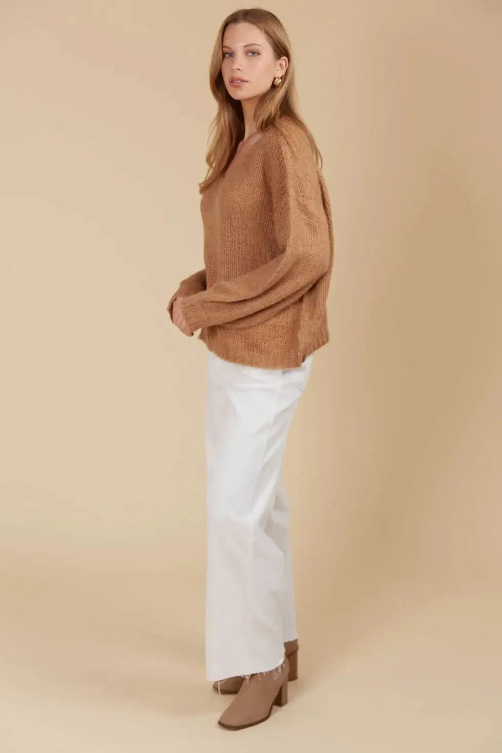 Pallas Jumper - Toffee-Knitwear & Jumpers-Isle Of Mine-The Bay Room