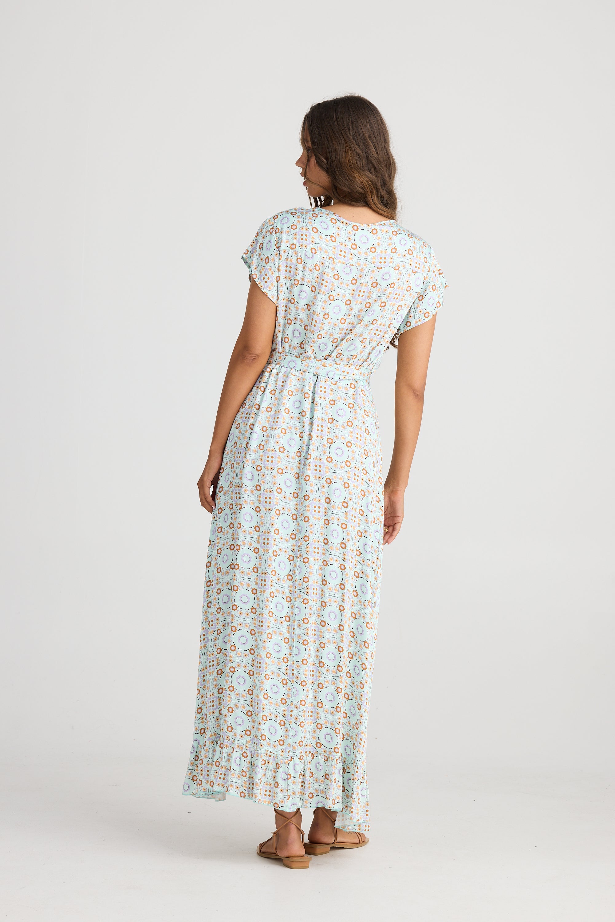 Palm Springs Dress - Medina Blue-Dresses-Talisman-The Bay Room