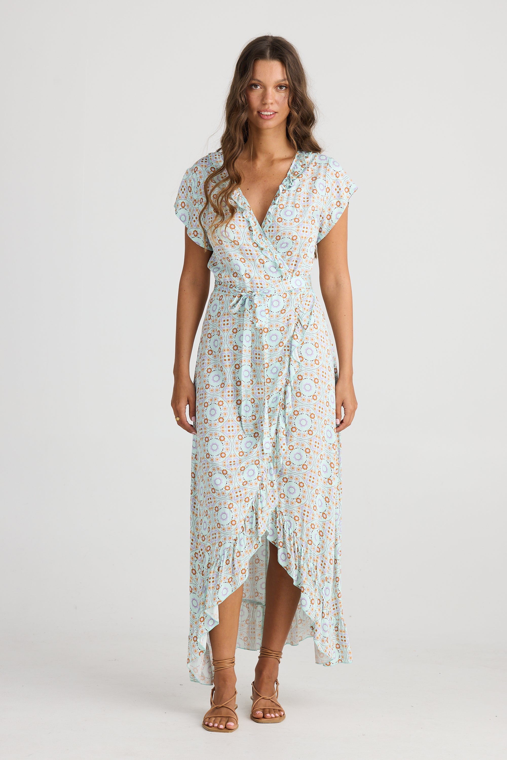 Palm Springs Dress - Medina Blue-Dresses-Talisman-The Bay Room