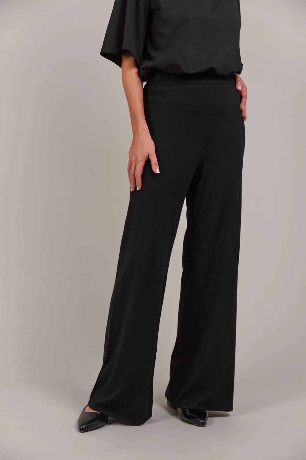 Palmer Knit Pant - Black-General-Eb & Ive-The Bay Room