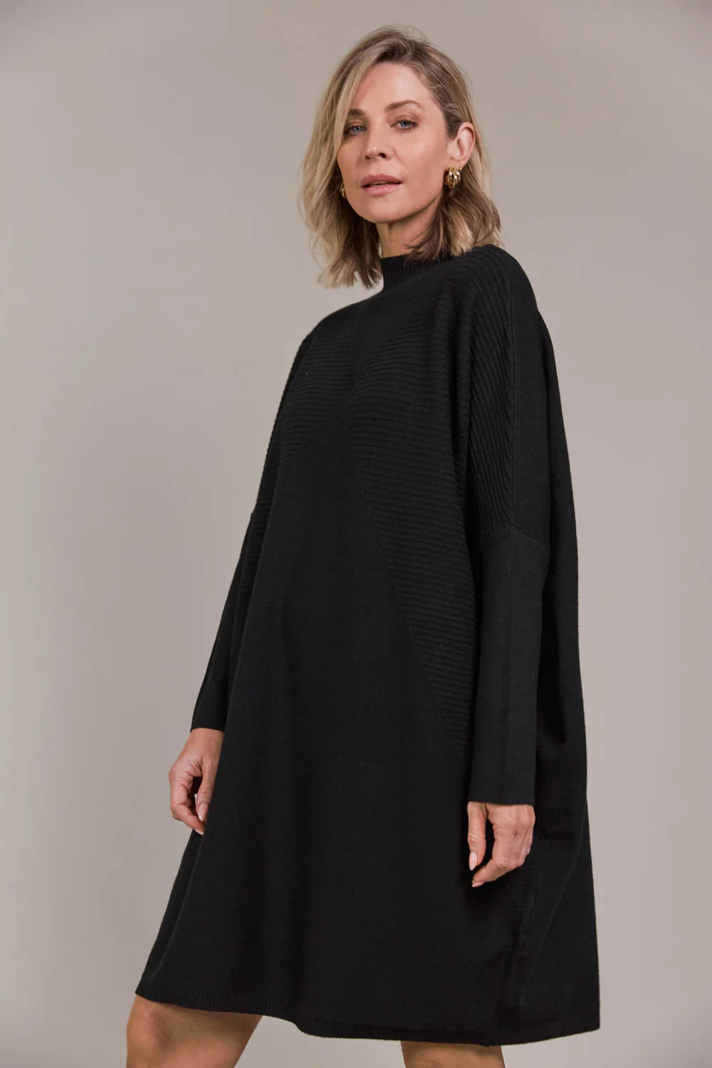 Palmer Oversize Knit - Black-General-Eb & Ive-The Bay Room