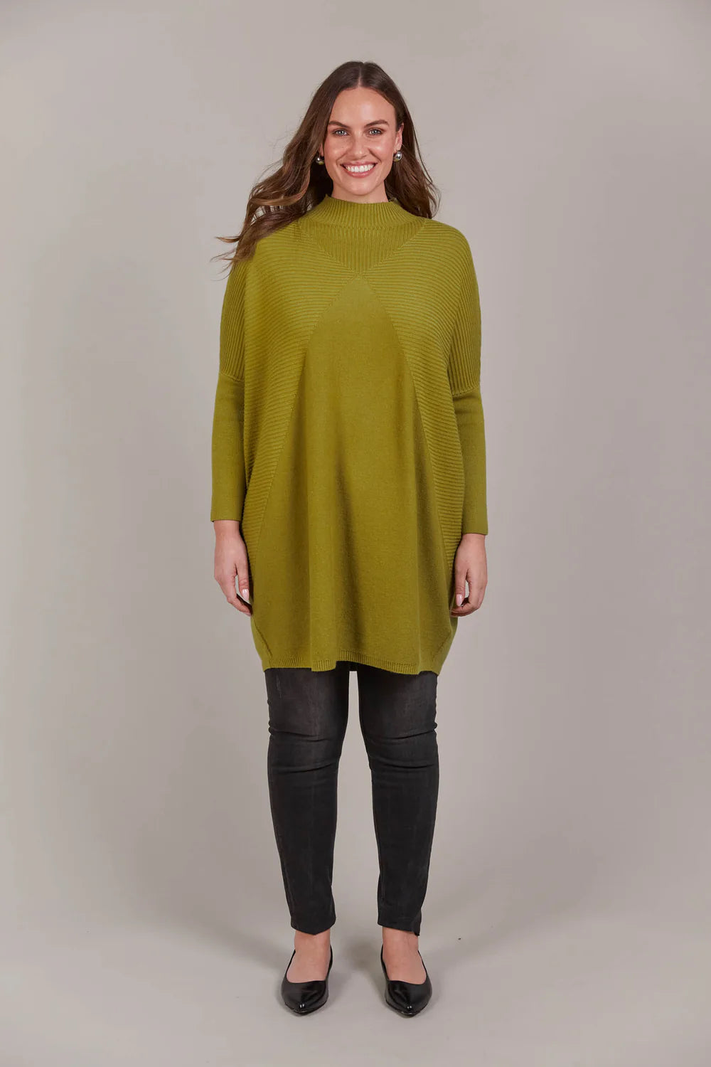 Palmer Oversize Knit - Chartreuse-General-Eb & Ive-The Bay Room