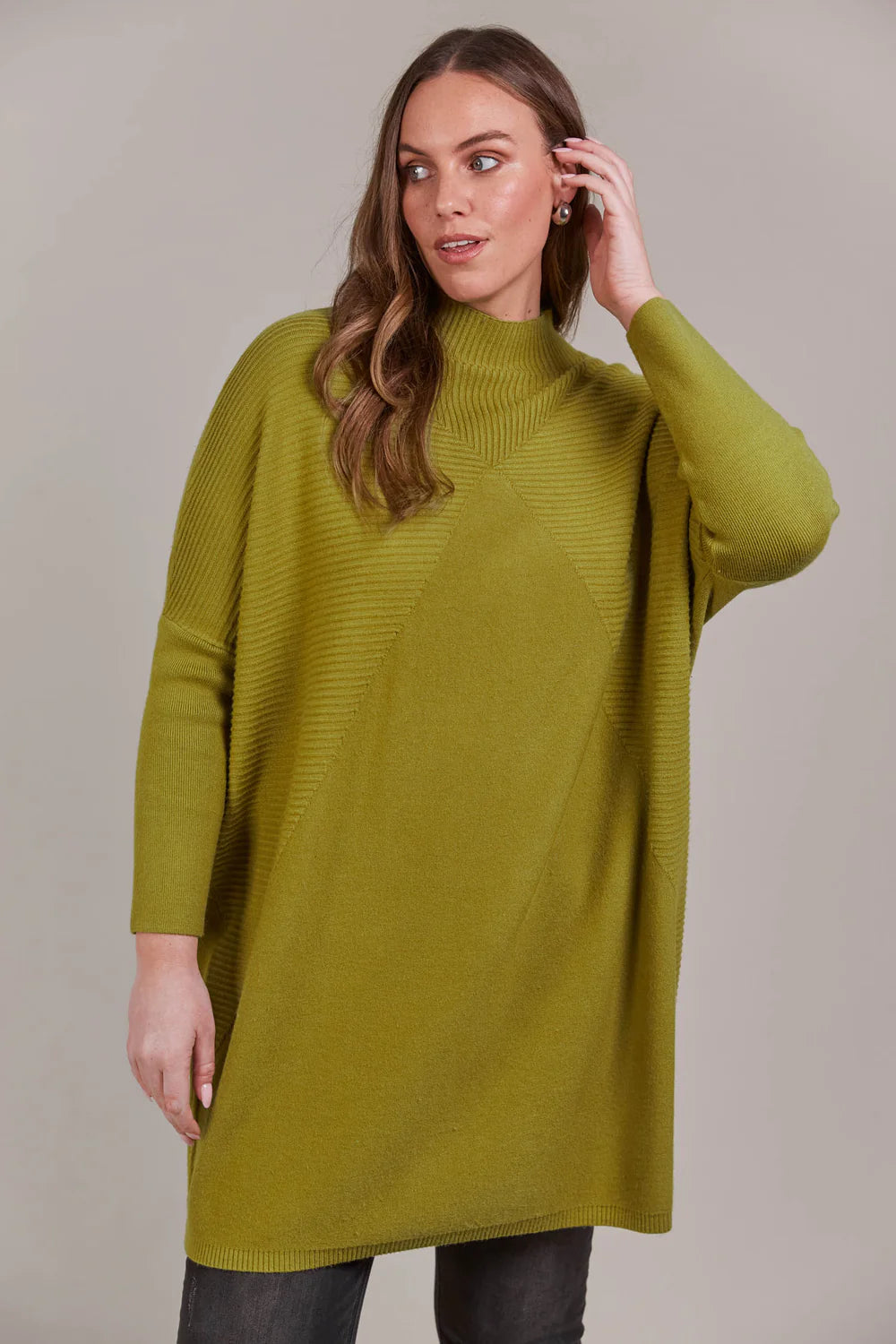 Palmer Oversize Knit - Chartreuse-General-Eb & Ive-The Bay Room