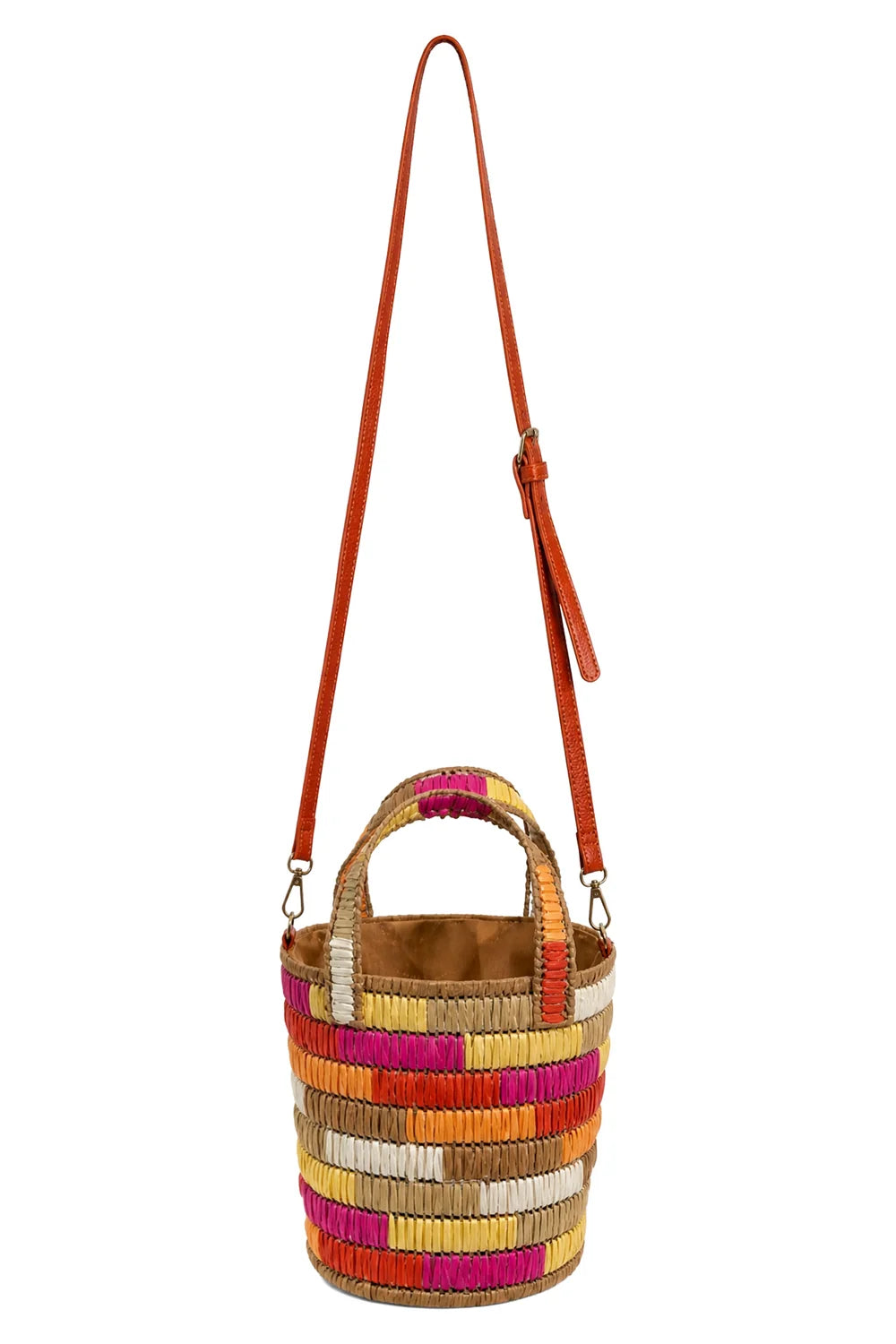 Palmera Bucket Bag - Sunset-Bags & Clutches-Eb & Ive-The Bay Room