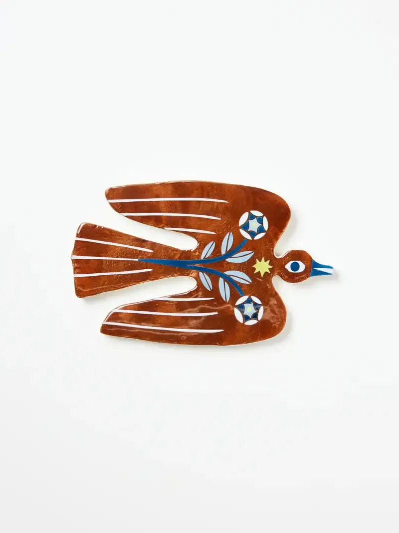 Paloma Wall Art Brown Bird-Wall Decor-Jones & Co-The Bay Room