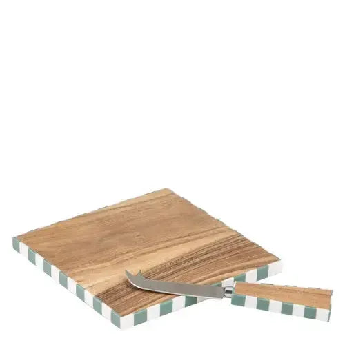 Panama Stripe Knife & Board-Dining & Entertaining-Ladelle-The Bay Room