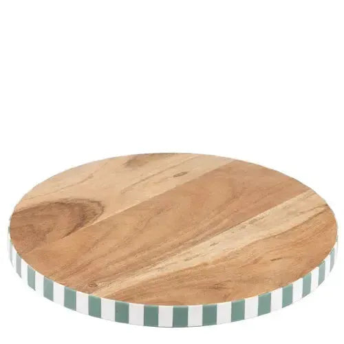 Panama Stripe Lazy Susan-Dining & Entertaining-Ladelle-The Bay Room