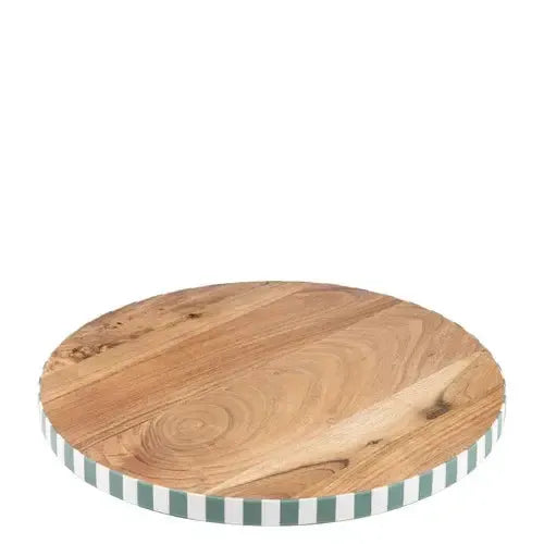 Panama Stripe Round 35cm Platter-Dining & Entertaining-Ladelle-The Bay Room