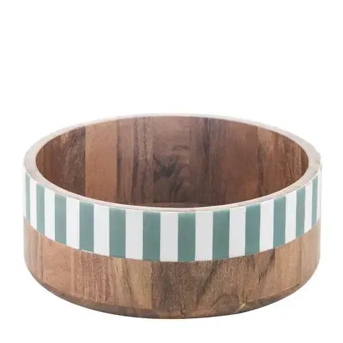 Panama Stripe Salad Bowl-Dining & Entertaining-Ladelle-The Bay Room