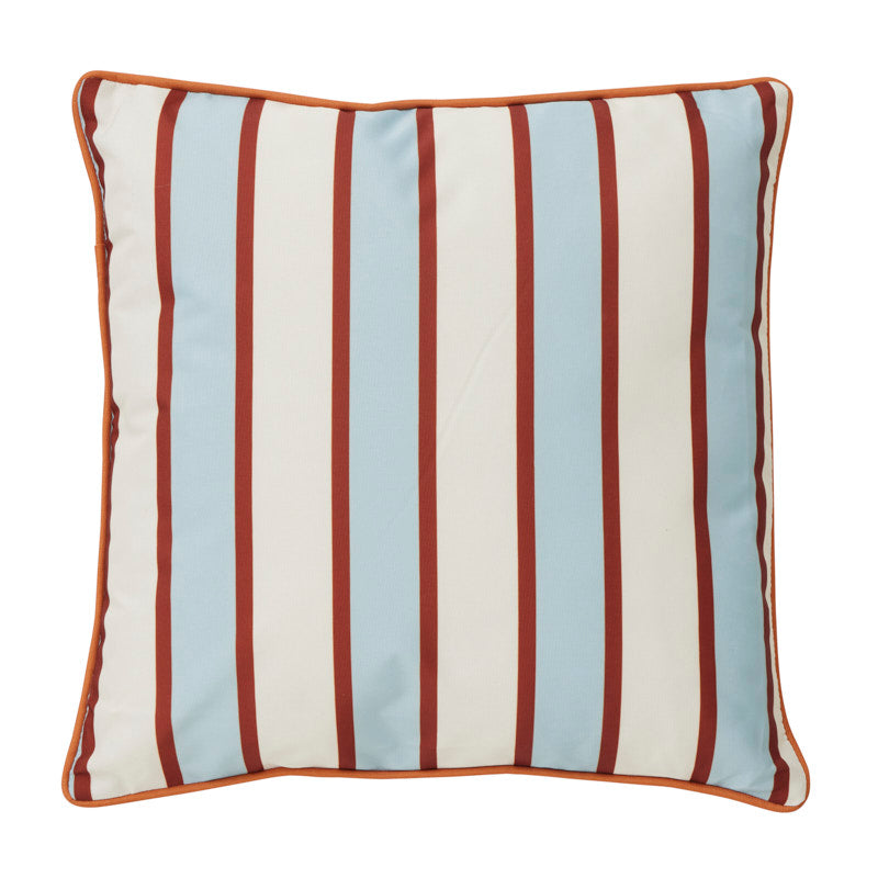 Patton Alfresco Cushion 45x45cm Sky-Soft Furnishings-Coast To Coast Home-The Bay Room