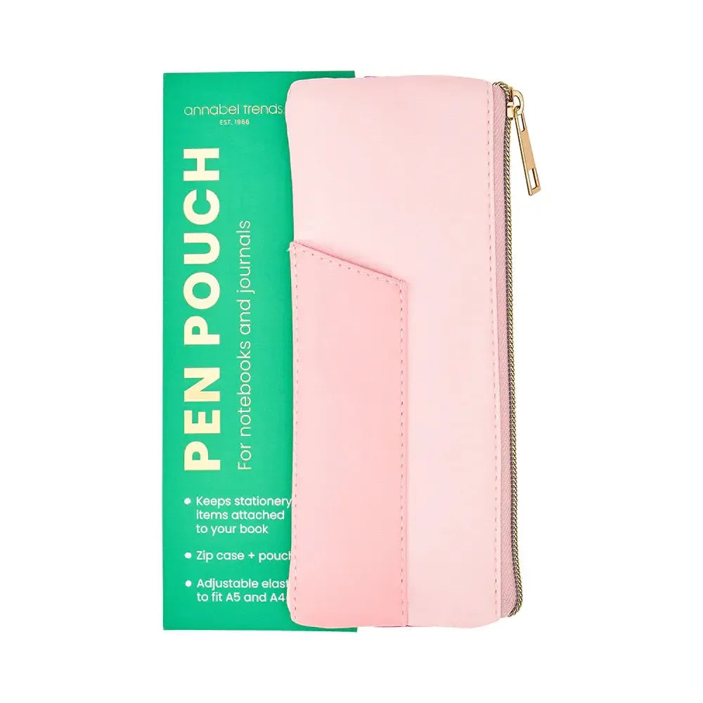 Pen Pouch Pink-Journals, Books & Calendars-Annabel Trends-The Bay Room