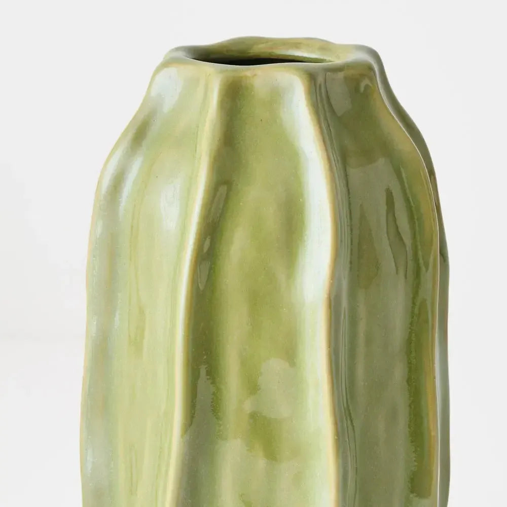 Penelope Vase Grass 22x13cm-Pots, Planters & Vases-Floral Interiors-The Bay Room