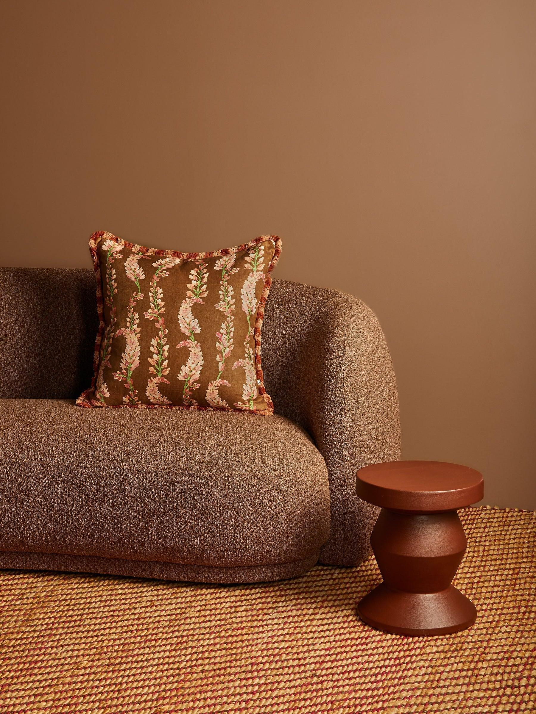 Penny Brown 60cm Cushion-Soft Furnishings-Bonnie & Neil-The Bay Room