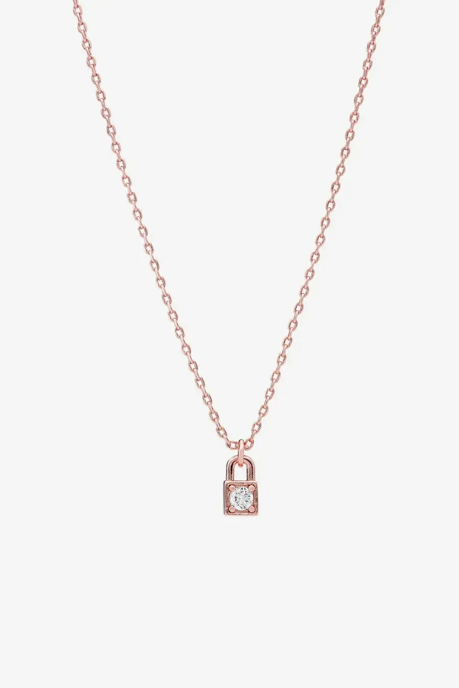 Penny Rose Gold Locket Necklace-Jewellery-Liberte-The Bay Room