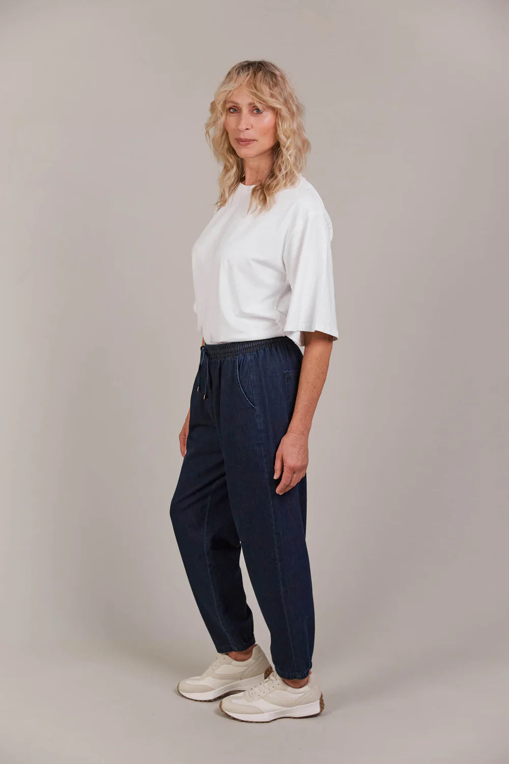 Pepi Relaxed Denim Pant - Oxford-General-Eb & Ive-The Bay Room