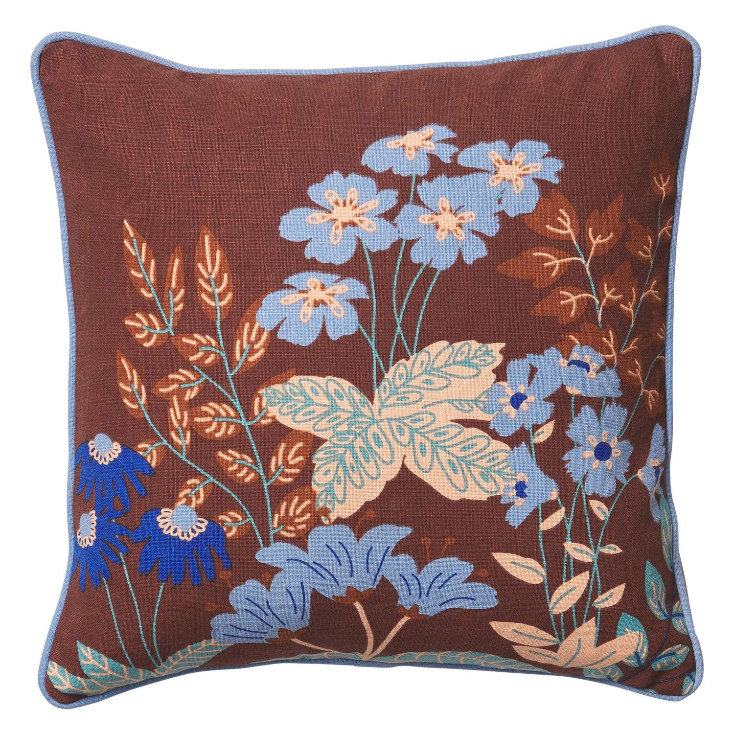 Pepita Floral Cushion-Soft Furnishings-PLAY by Sage & Clare-The Bay Room