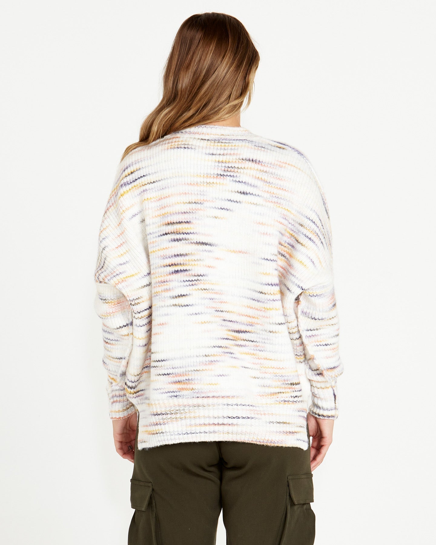 Pepper Space Jumper - Rainbow Marle-Knitwear & Jumpers-SASS-The Bay Room