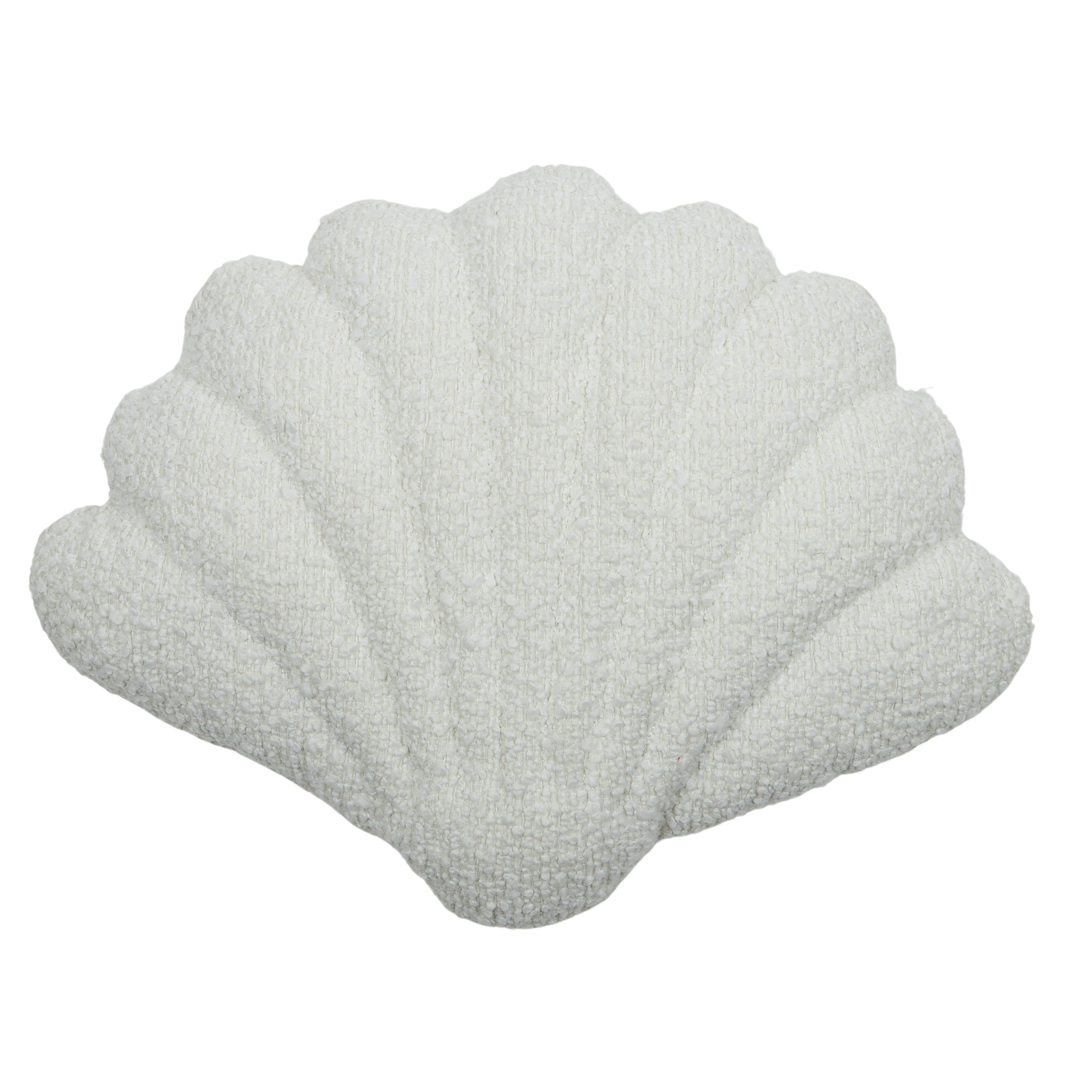 Perla Boucle Cushion 33x43cm lvory-Soft Furnishings-Coast To Coast Home-The Bay Room