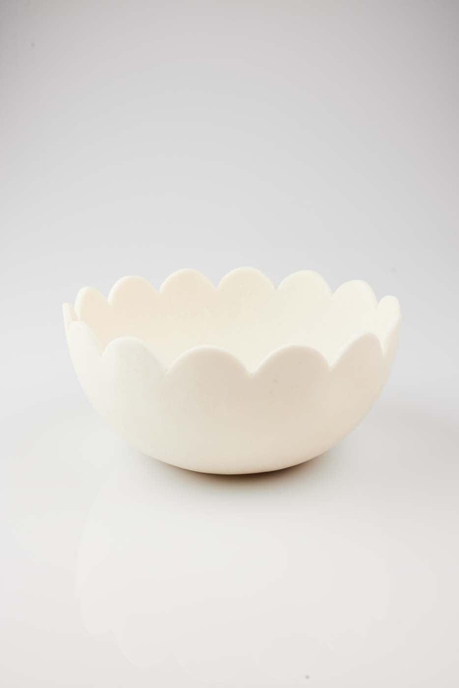 Petal Bowl Large - Off White-Decor Items-Holiday-The Bay Room