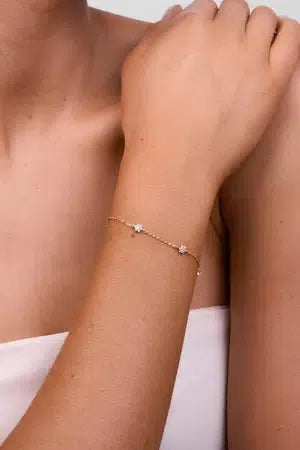 Petal Gold Bracelet-Jewellery-Liberte-The Bay Room