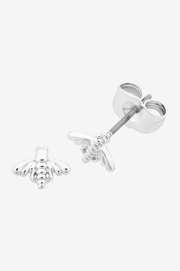 Petite Bee Silver Earring-Jewellery-Liberte-The Bay Room