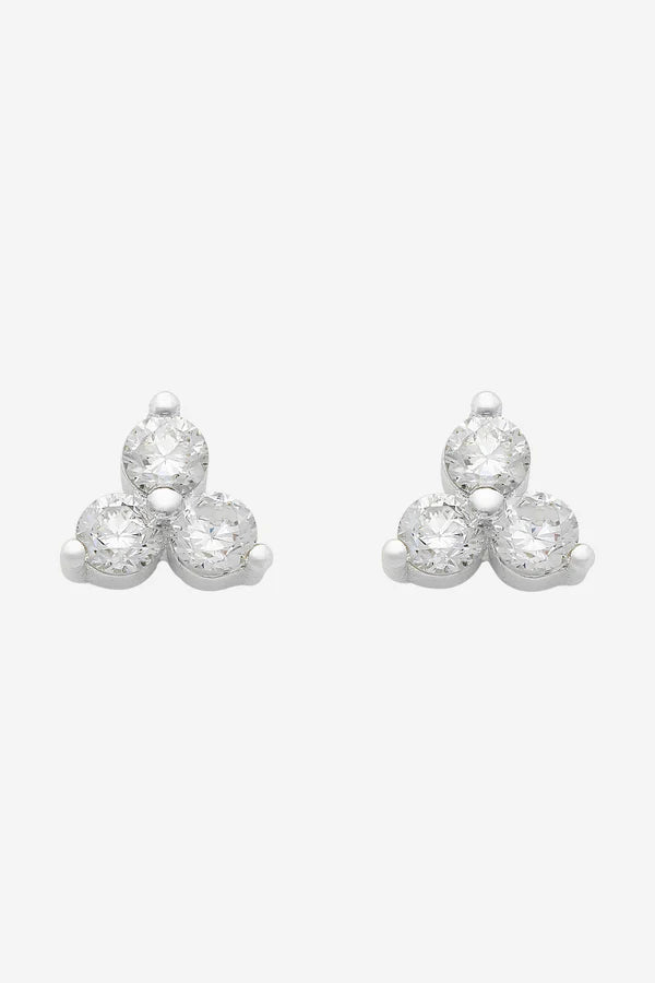 Petite Brigitte Silver Earring-Jewellery-Liberte-The Bay Room