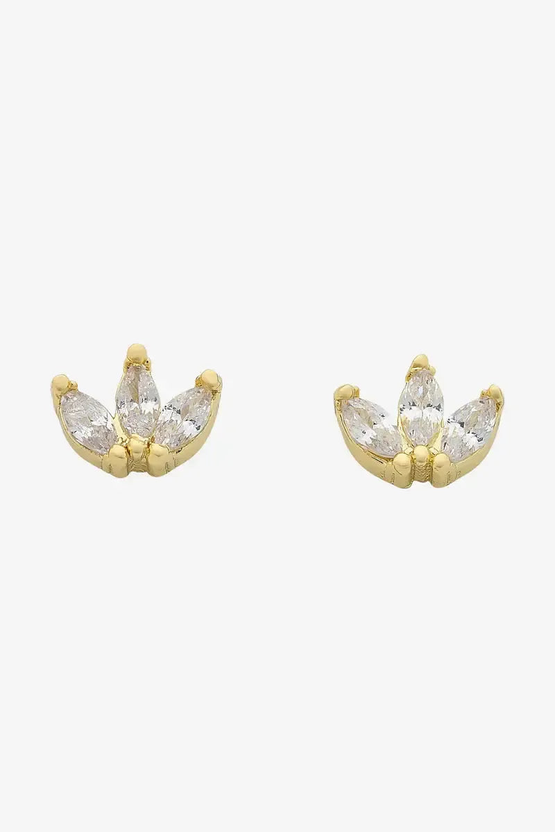 Petite Bud Gold Earring-Jewellery-Liberte-The Bay Room
