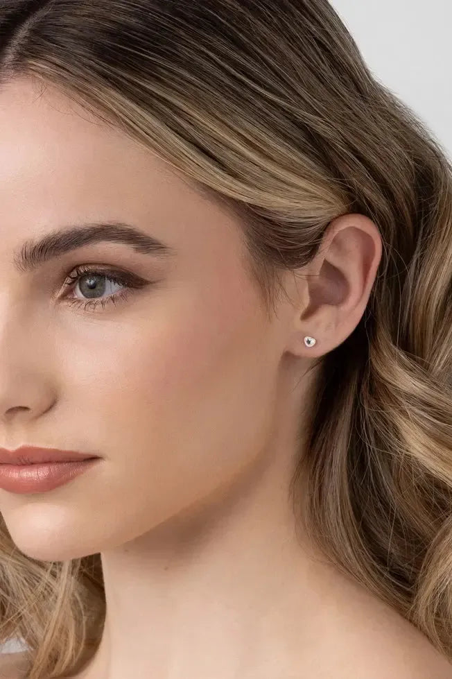 Petite Frankel Silver Earring-Jewellery-Liberte-The Bay Room