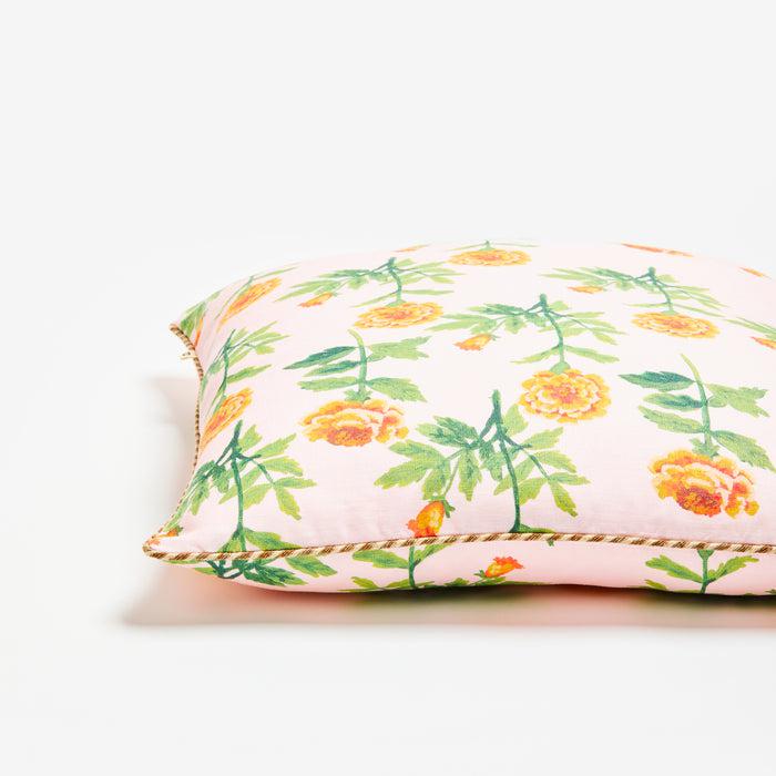 Petite Lani Floral Pink 50cm Cushion-Soft Furnishings-Bonnie & Neil-The Bay Room