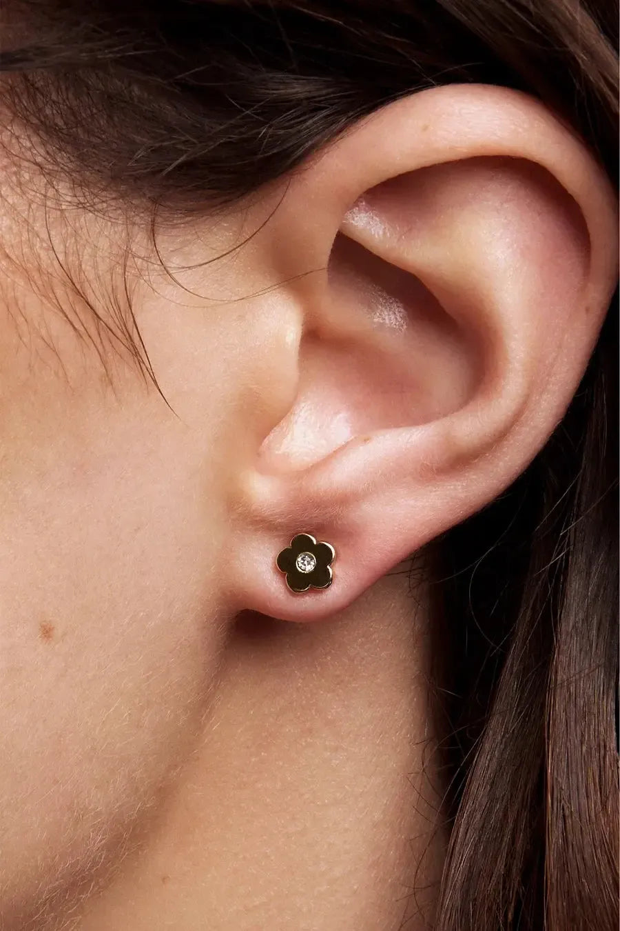 Petite Poppet Gold Earring-Jewellery-Liberte-The Bay Room