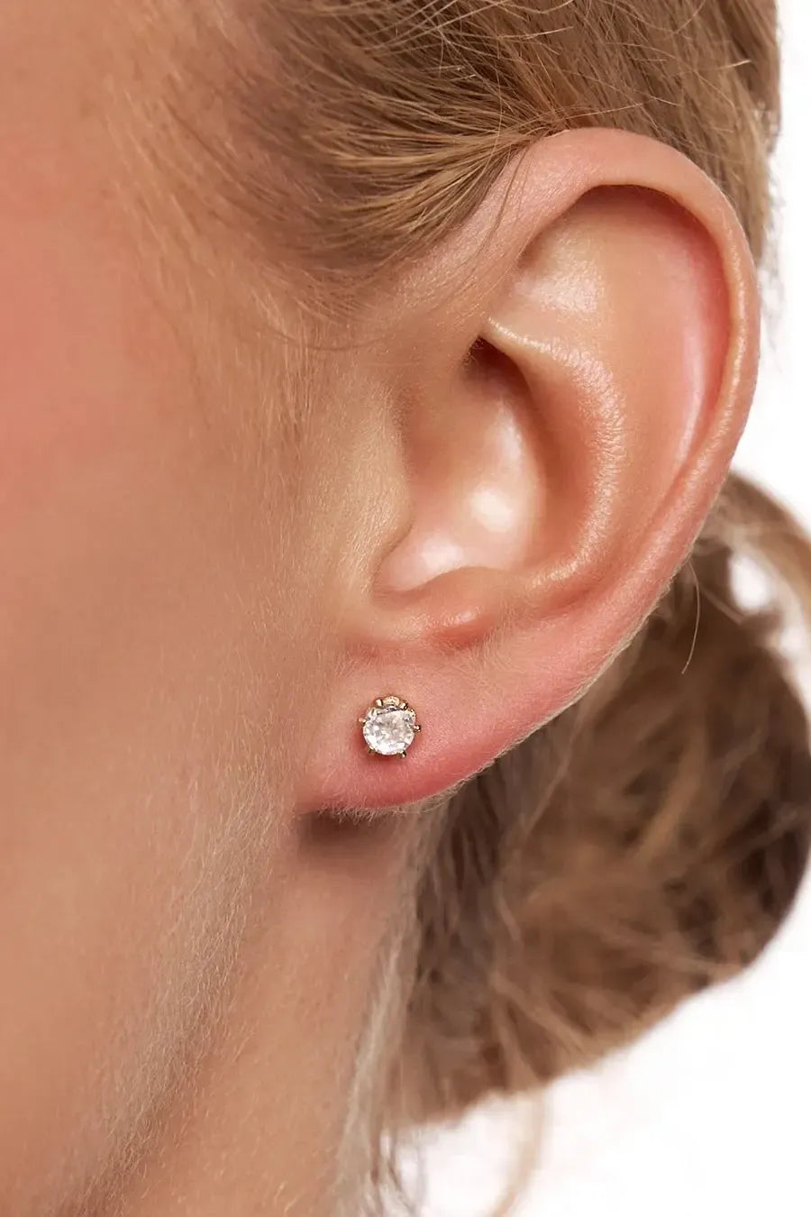 Petite Tinkerbell Gold Stud-Jewellery-Liberte-The Bay Room