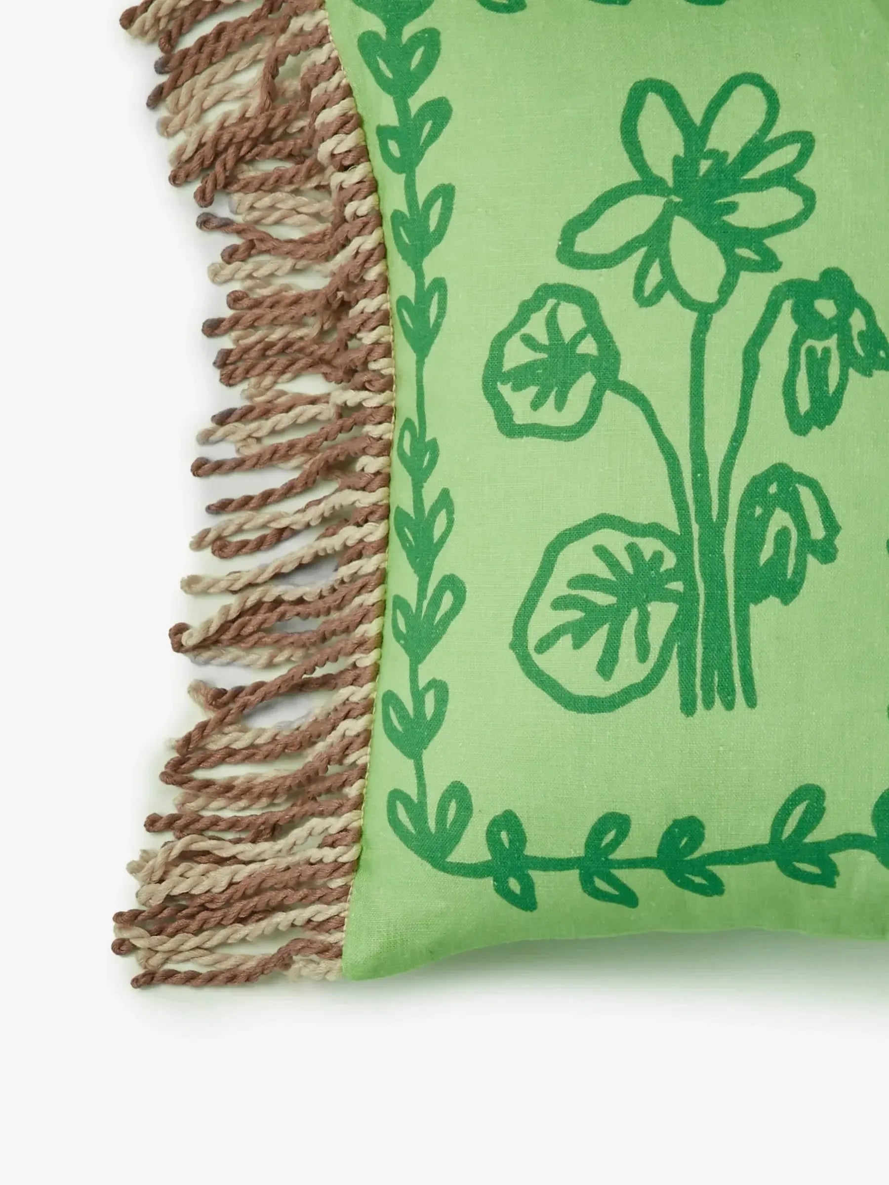 Petra Green 40x30cm Cushion-Soft Furnishings-Bonnie & Neil-The Bay Room