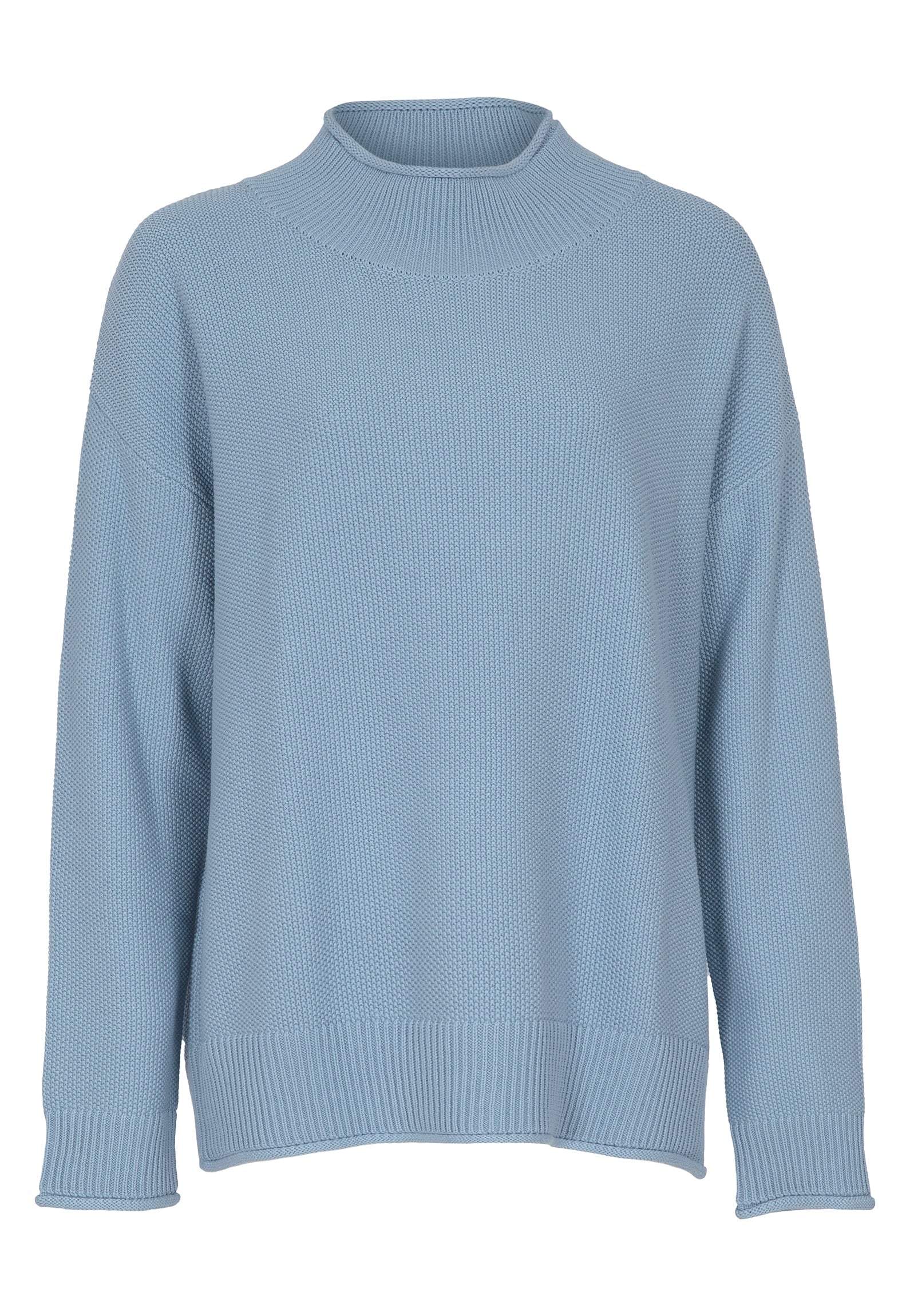 Petra Sweater - Sky Blue-Knitwear & Jumpers-By RIDLEY-The Bay Room