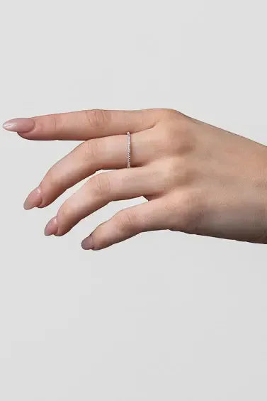 Piccola Dolce Rhodium Ring-Jewellery-Liberte-The Bay Room
