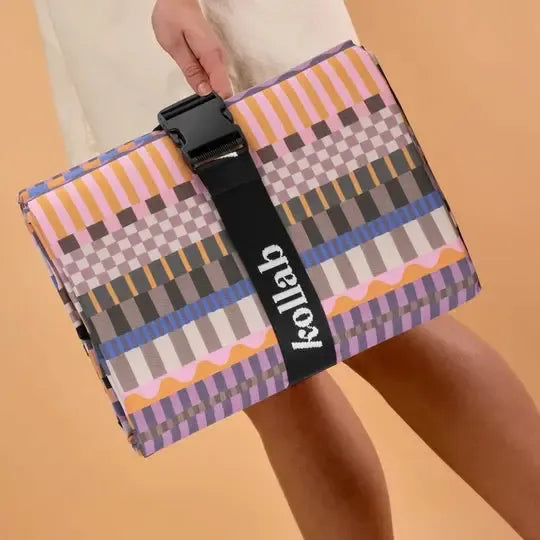 Picnic Mat Carnival Stripe-Travel & Outdoors-Kollab-The Bay Room