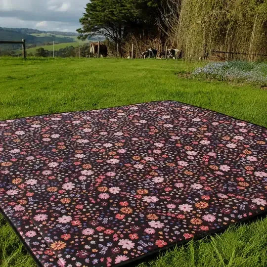 Picnic Mat Mocha Meadow-Travel & Outdoors-Kollab-The Bay Room