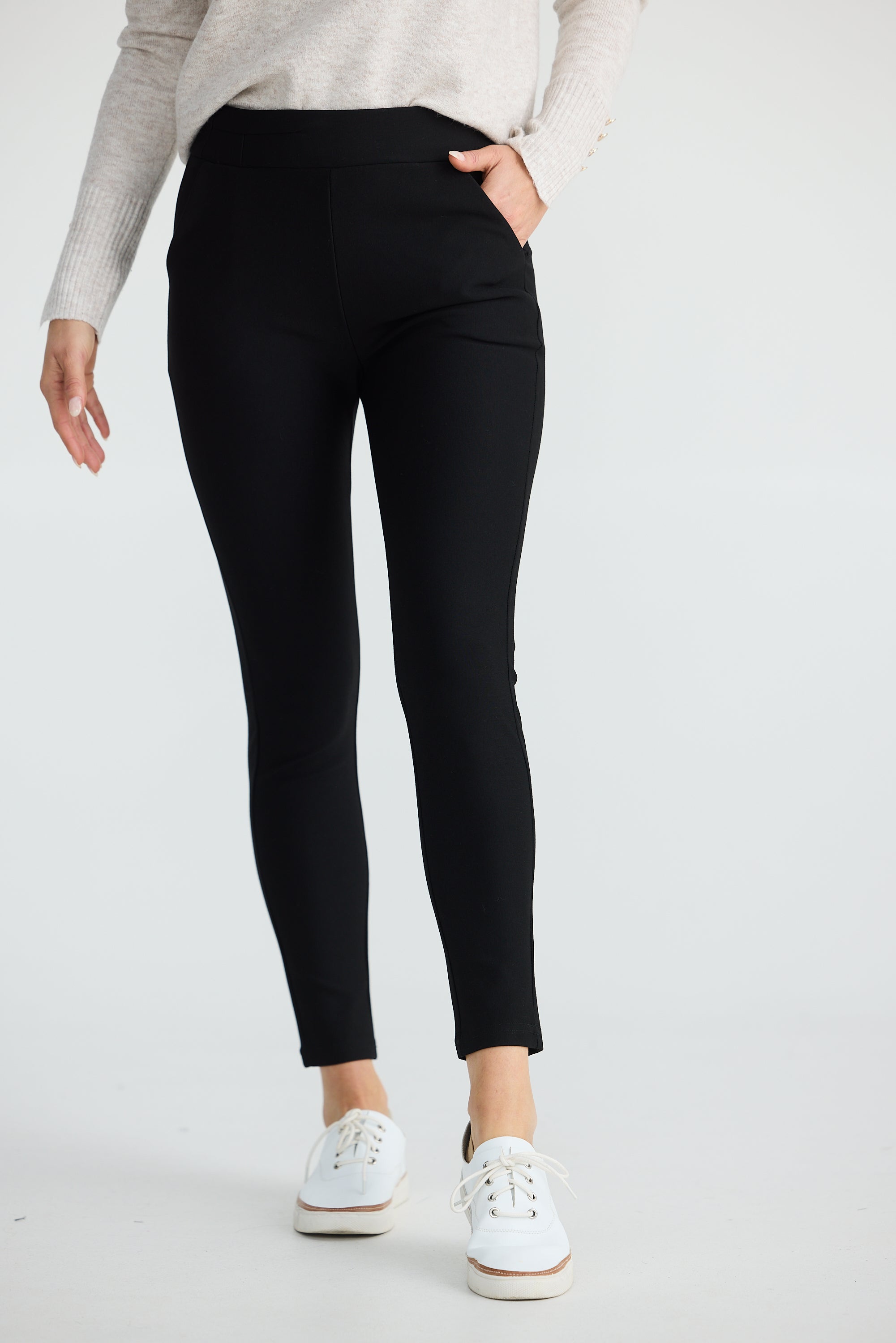 Pilot Pants - Black-Pants-Brave & True-The Bay Room