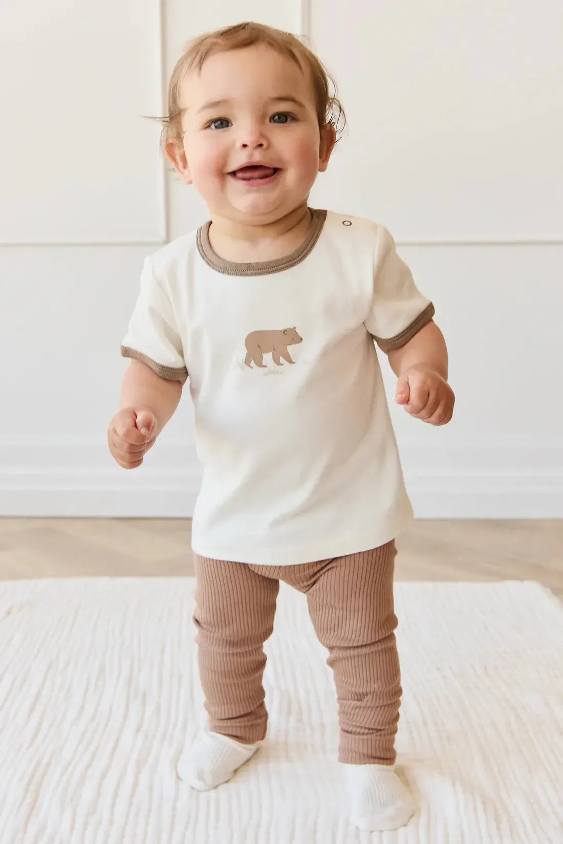 Pima Cotton Erik Tee - Buddy Bear Cloud-Clothing & Accessories-Jamie Kay-The Bay Room