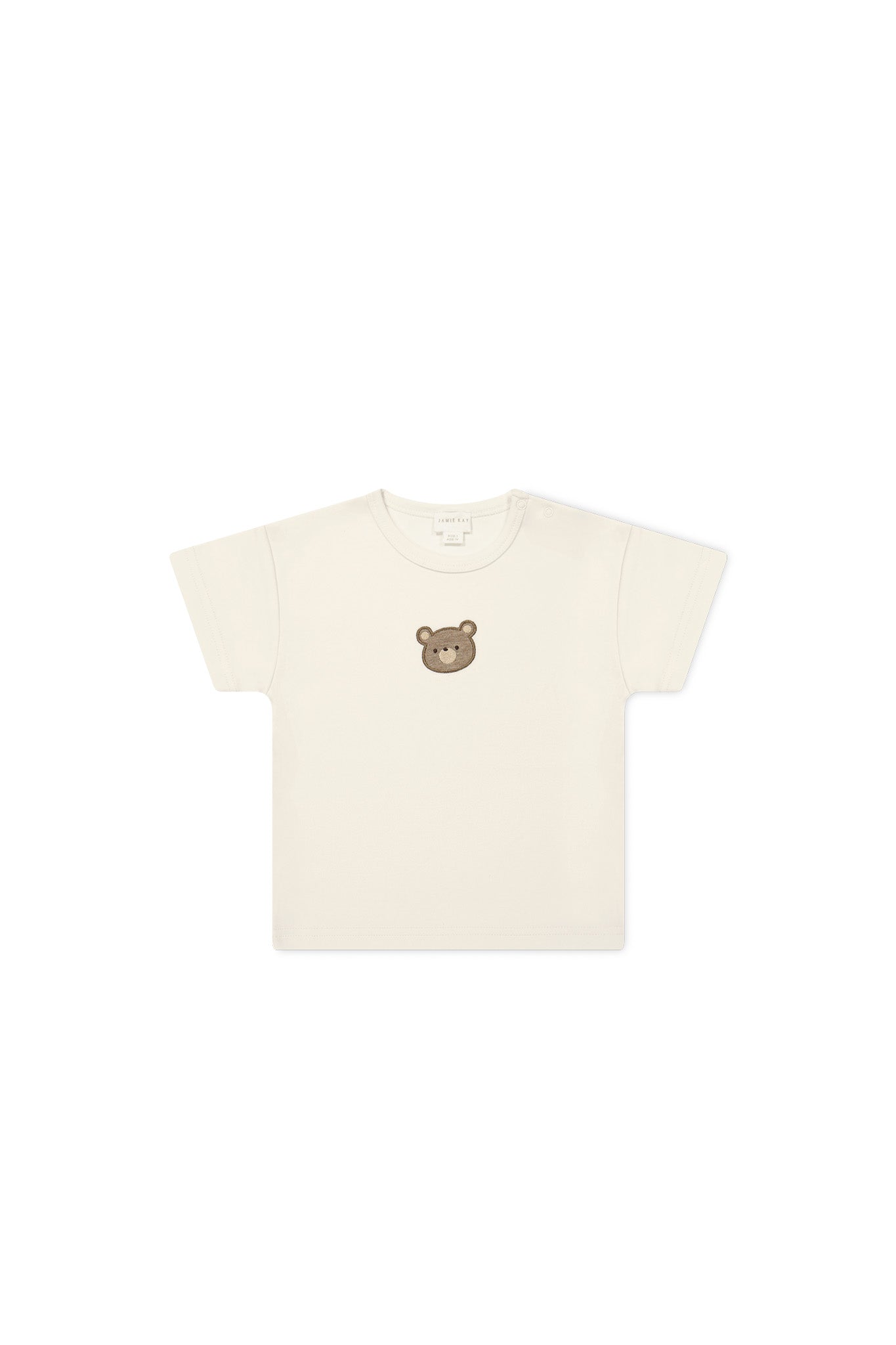 Pima Cotton Hunter Tee - Cloud Bear-Clothing & Accessories-Jamie Kay-The Bay Room