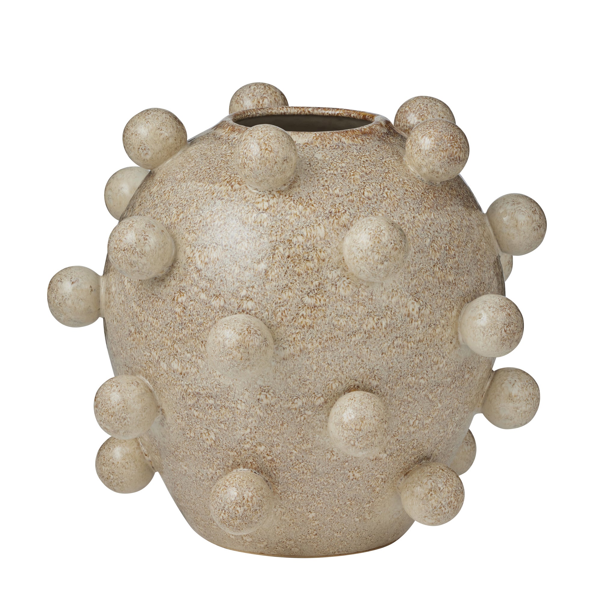 Pip Ceramic Vase 30.5x25.5cm Ivory-Pots, Planters & Vases-Coast To Coast Home-The Bay Room