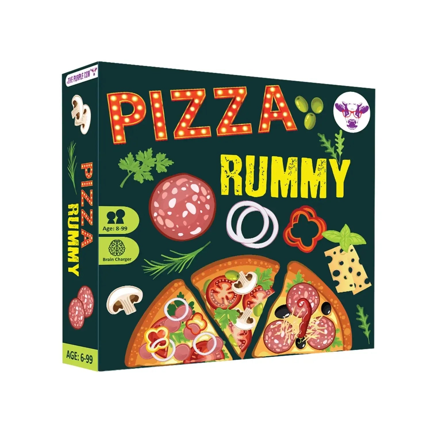 Pizza Party Rummy-Fun & Games-The Purple Cow-The Bay Room