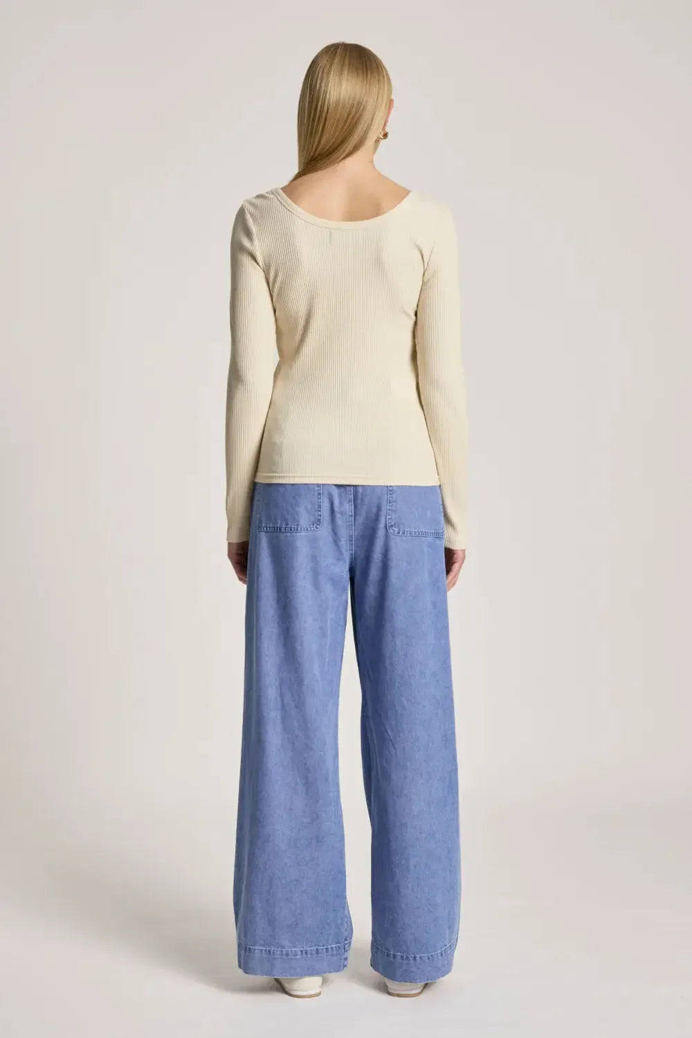 Plage Long Sleeve Tshirt - Dune-Tops-Eb & Ive-The Bay Room