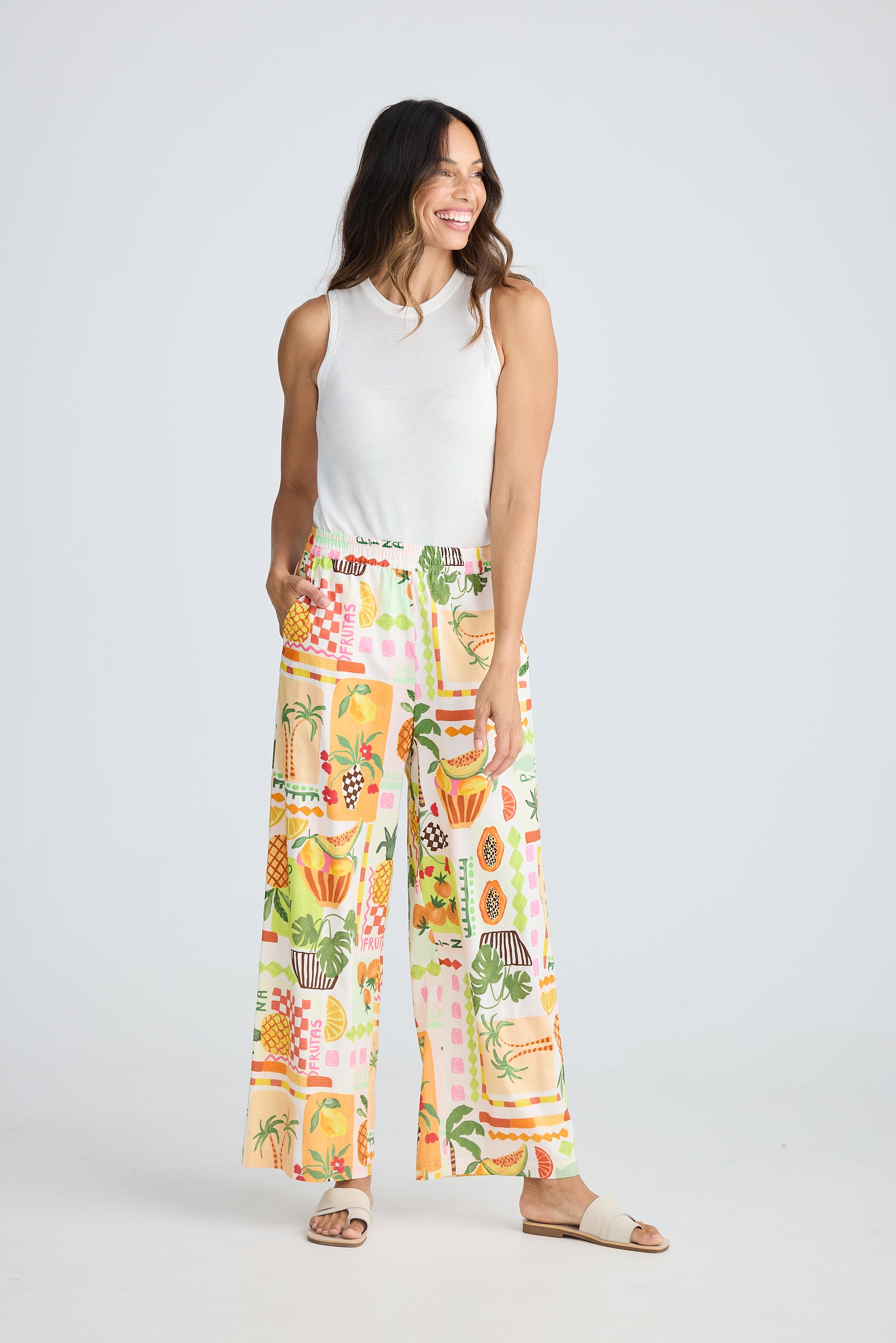 Playa Pant - Tropical Fiesta-Pants-Holiday-The Bay Room