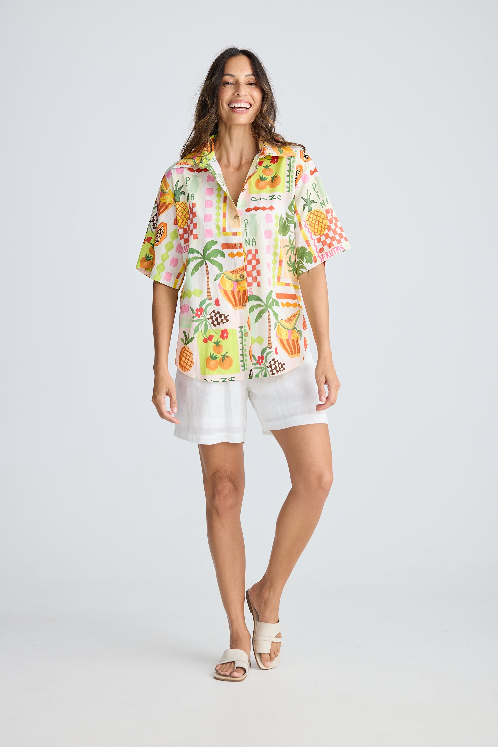 Playa Shirt - Tropical Fiesta-Tops-Holiday-The Bay Room