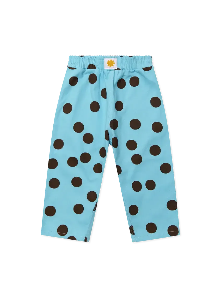 Pocket Pants in Blue Polka-Clothing & Accessories-Sonny Label-The Bay Room