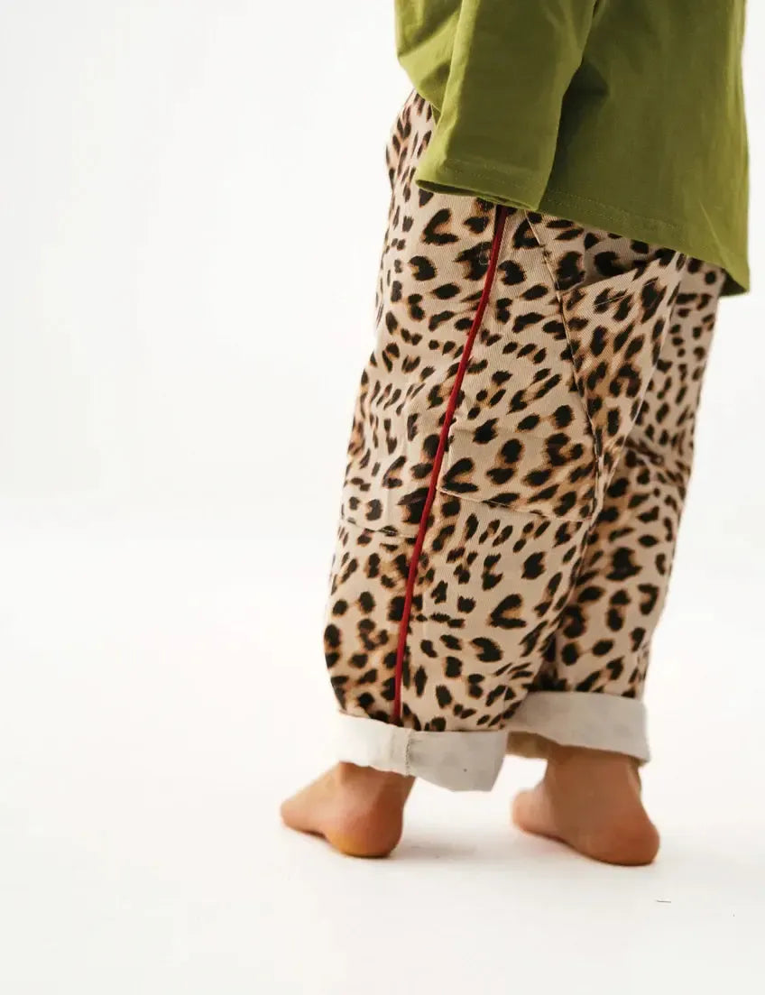 Pocket Pants in Leopard-Clothing & Accessories-Sonny Label-The Bay Room