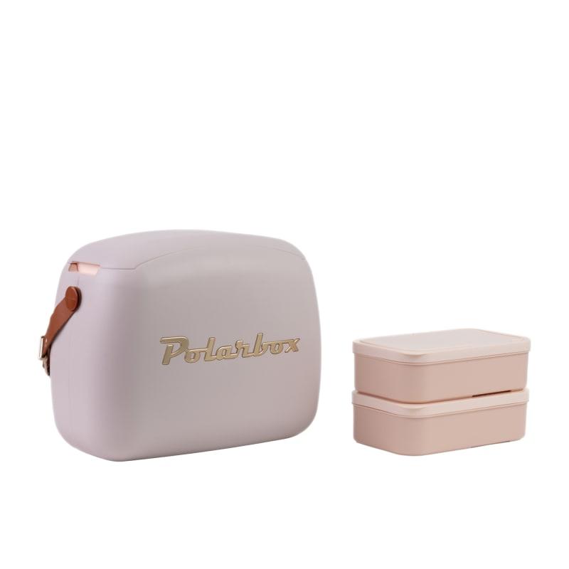 Polarbox Gold Portable Cooler 6L Pearl-Travel & Outdoors-Polarbox-The Bay Room