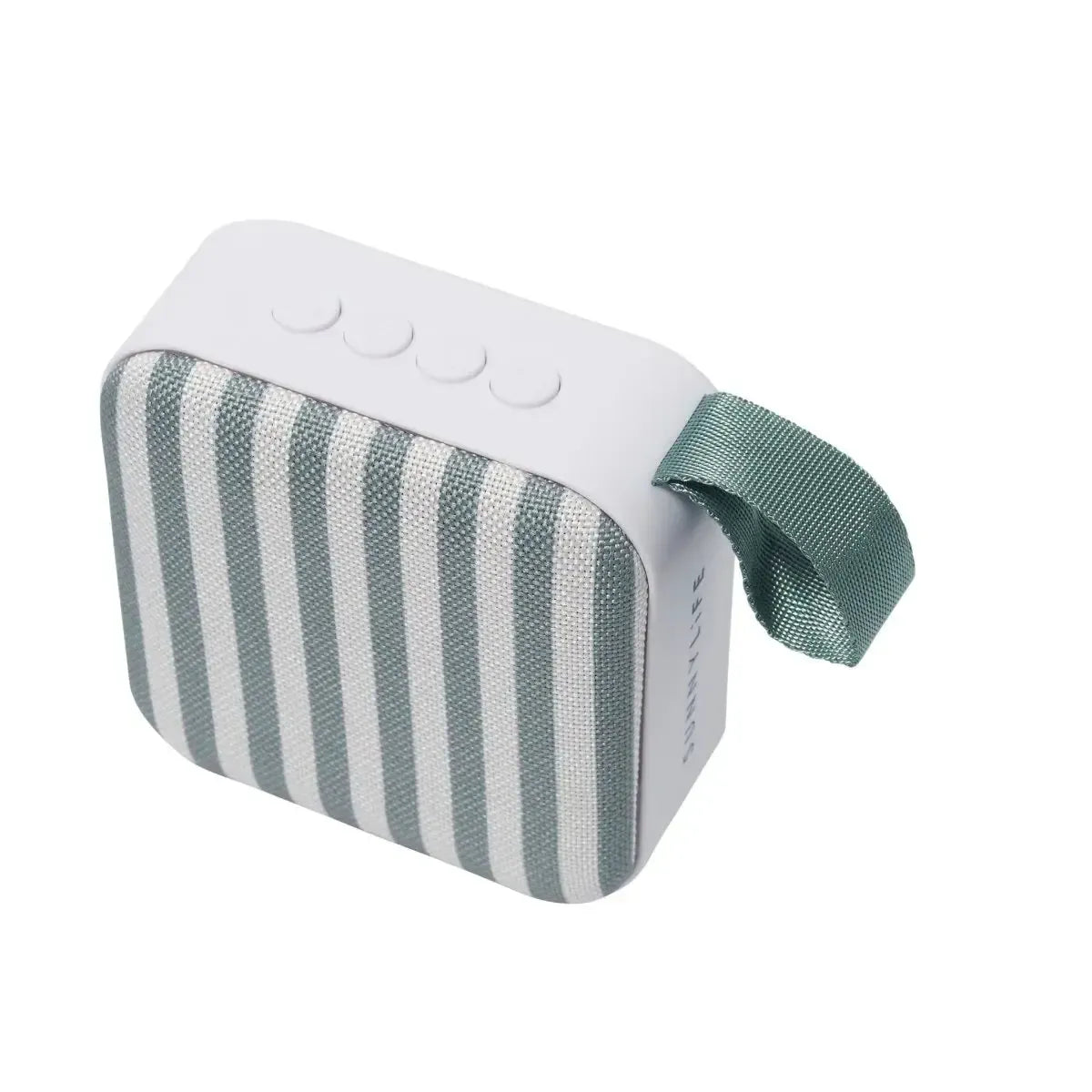 Portable Travel Speaker The Vacay Olive Stripe-Travel & Outdoors-Sunny Life-The Bay Room