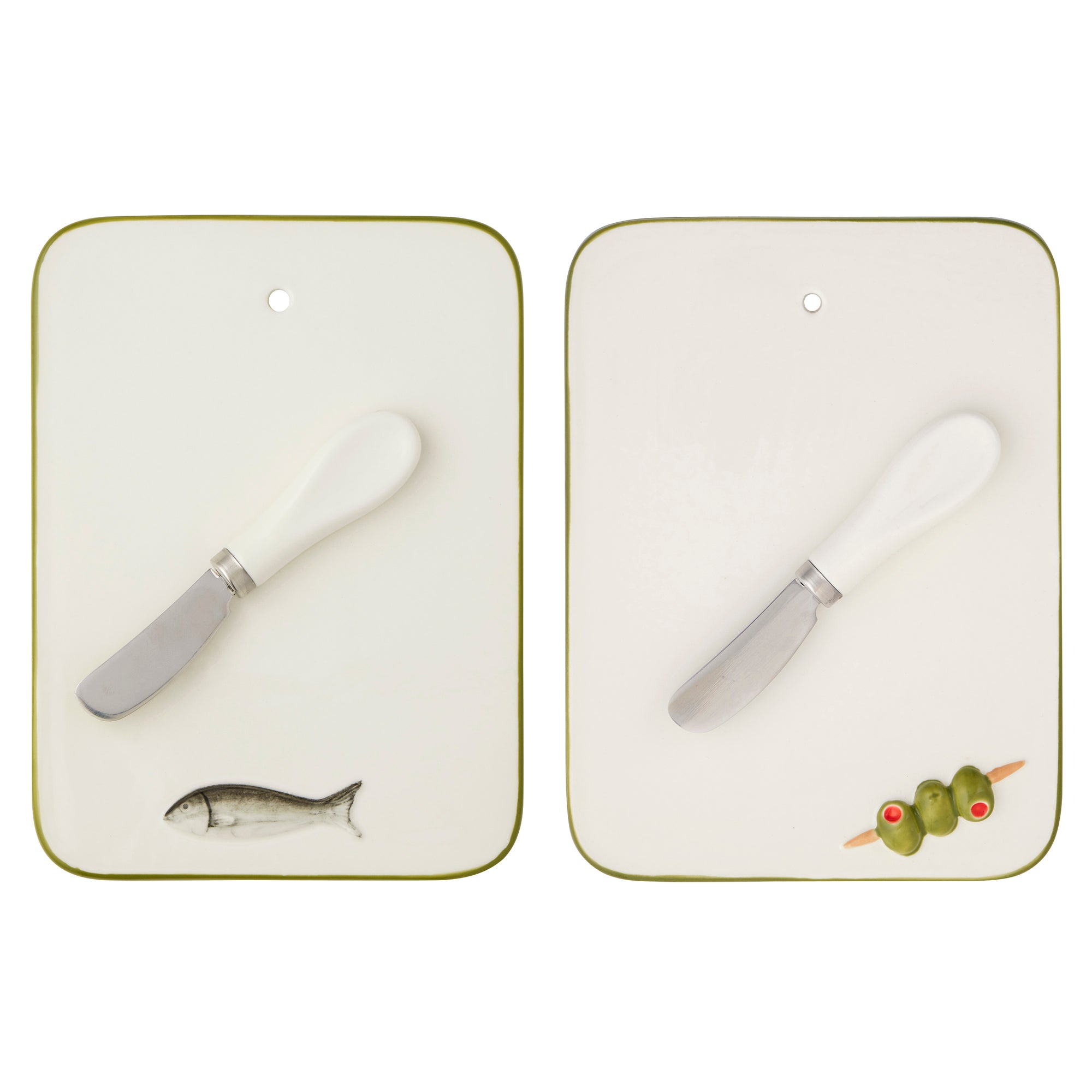Porto 2pc Ceramic Serving Set 15x20cm-Dining & Entertaining-Coast To Coast Home-The Bay Room