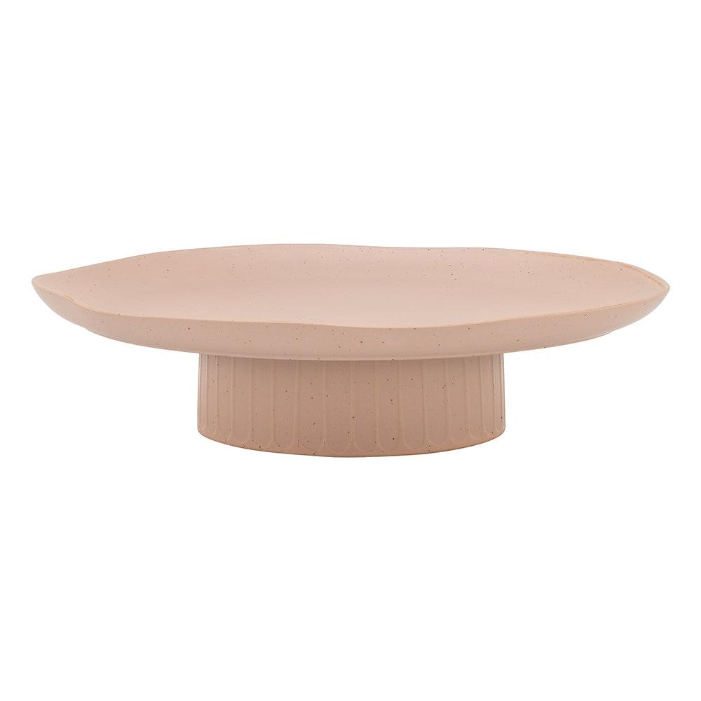 Portsea Footed Cake Stand 32cm Blush-General-Ecology-The Bay Room